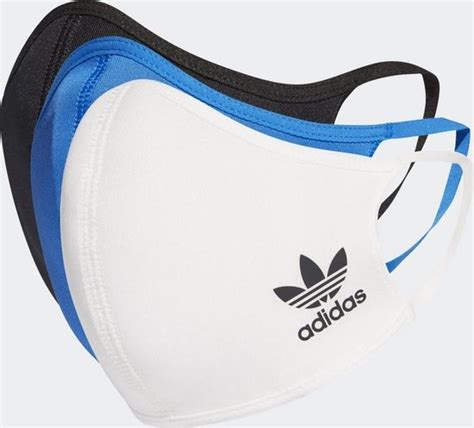 mondkapjes zwart wasbaar adidas|adidas Mondkapje 3.